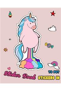 Sticker Book To Put Stickers In