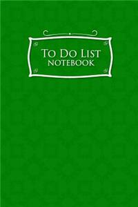 To Do List Notebook
