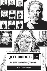 Jeff Bridges Adult Coloring Book