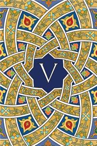 Monogram V Notebook
