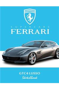 Supercars Ferrari Gtc4 Lusso Sketchbook