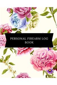 Personal Firearm Log Book