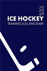 Ice Hockey Training Log and Diary
