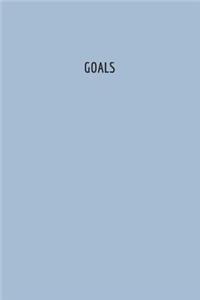 Goals Journal