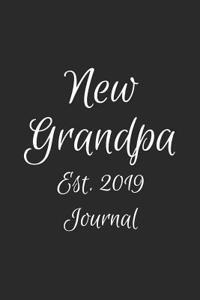New Grandpa Est. 2019 Journal