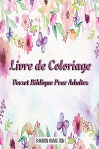 Livre de Coloriage Verset Biblique Pour Adultes