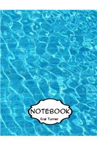 Notebook Journal : Pool: Pocket Notebook Journal Diary, 120 pages, 8.5 x 11 (Dot-Grid,Graph,Lined,Blank Notebook Journal)