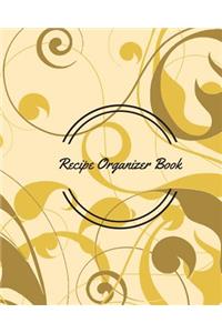 Recipe Organizer Book