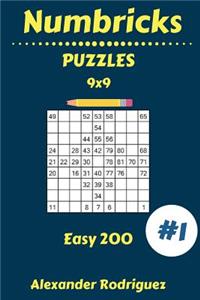 Numbricks Puzzles - Easy 200 vol. 1