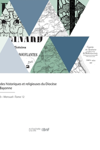 Études historiques et religieuses du Diocèse de Bayonne