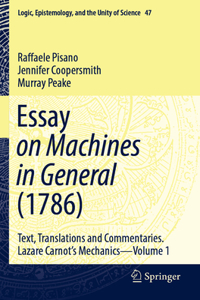 Essay on Machines in General (1786)