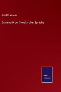 Grammatik der Slovakischen Sprache
