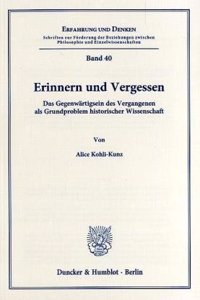 Erinnern Und Vergessen