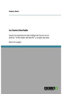 La honra burlada