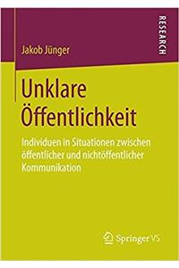 Unklare Öffentlichkeit