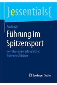 Führung Im Spitzensport