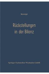 Rückstellungen in Der Bilanz