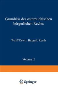Grundriss Des Osterreichischen Burgerlichen Rechts