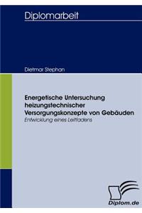 Energetische Untersuchung heizungstechnischer Versorgungskonzepte von Gebäuden