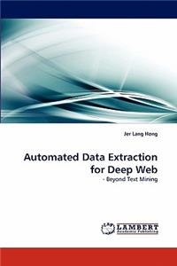 Automated Data Extraction for Deep Web