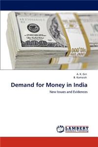 Demand for Money in India