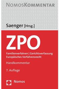 Zivilprozessordnung: Familienverfahren - Gerichtsverfassung - Europaisches Verfahrensrecht