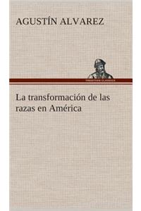 transformación de las razas en América