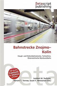 Bahnstrecke Znojmo-Kol N