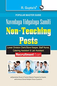 Navodaya Vidyalaya: Non-Teaching Posts (LDC/SK, Staff Nurse, Catering Asst. & Lab Asst.) Recruitment Exam Guide