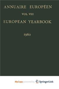 Annuaire Europeen / European Yearbook