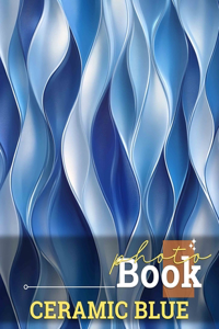 Ceramic Blue Photo Book