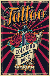 Tattoo Coloring Book for Women