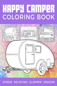 Happy Camper Coloring Book