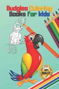 Budgies Coloring Books for kids