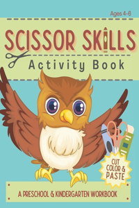 Scissor Skills Activity Book