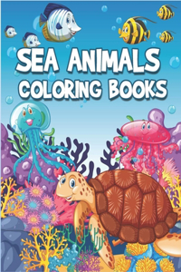 Sea Animals Coloring Books