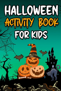 Halloween Activity Book for Kids