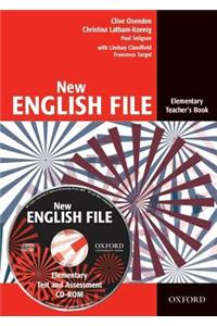 New English File: Elementary: Teacher's Book with Test and Assessment CD-ROM