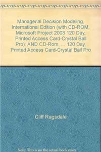 Managerial Decision Modeling