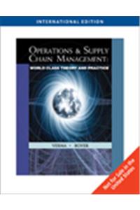 Operations and Supply Chain Management