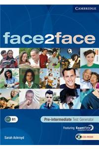 Face2face Pre-intermediate Test Generator CD-ROM