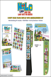 Hilo 9-Copy Solid Floor Display with Merchandising Kit