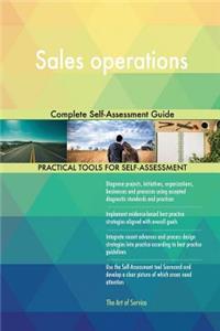 Sales operations Complete Self-Assessment Guide