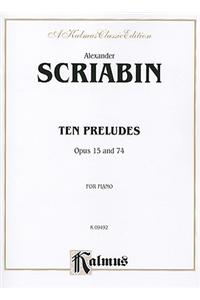 Scriabin Ten Preludes