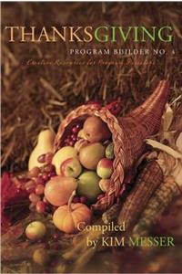 Thanksgiving Program Builder No. 4