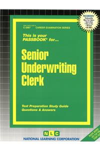 Senior Underwriting Clerk