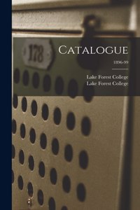 Catalogue; 1896-99