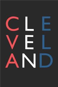 Cleveland Notebook - Ohio Gift - Colorful Cleveland Journey Diary - Ohio Travel Journal