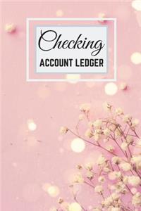 Checking Account Ledger