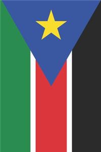 South Sudan Travel Journal - South Sudan Flag Notebook - South Sudanese Flag Book